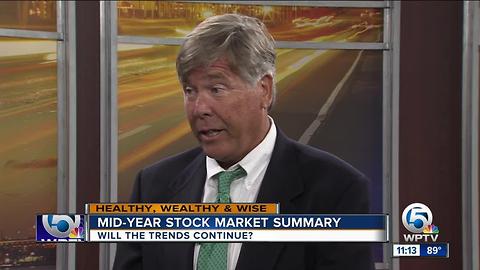 2017 mid-year stock market summary