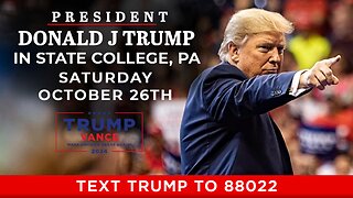 LIVE: President Trump in State College, PA