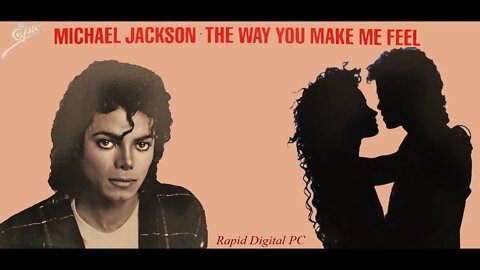 Michael Jackson - The Way You Make Me Feel (Dance Extended Mix) - Vinyl 1987