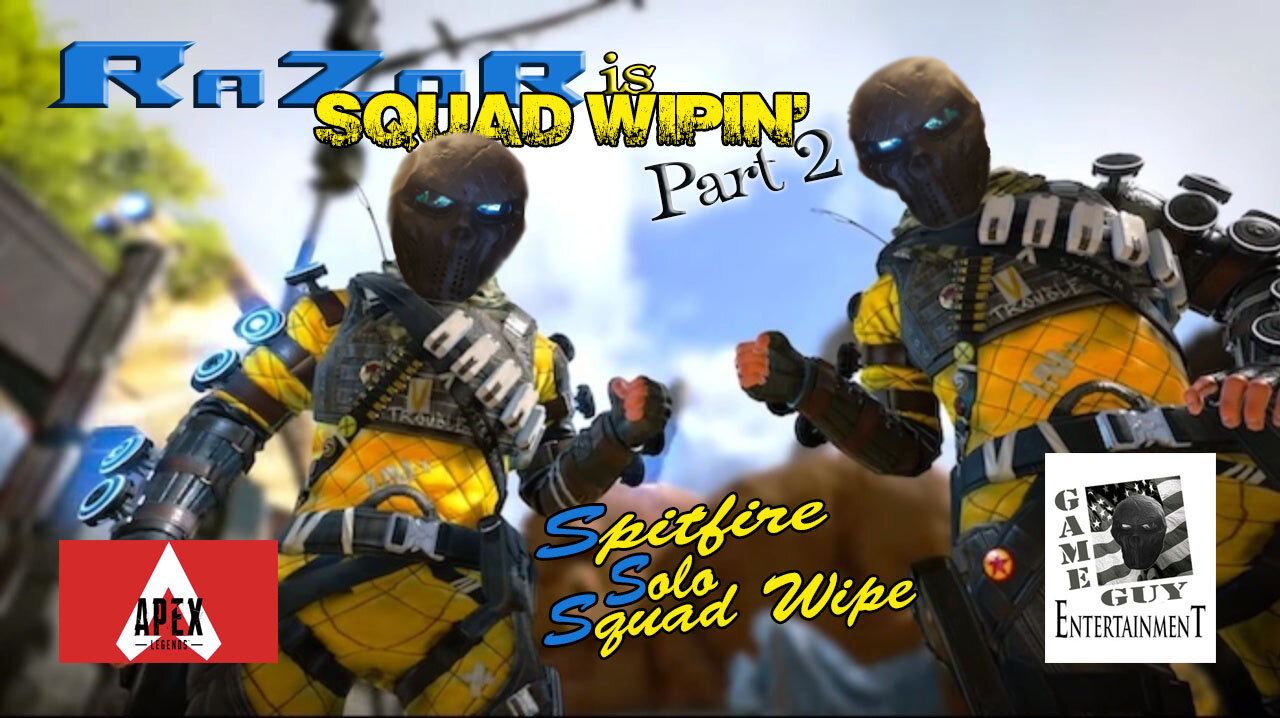 RaZoR is SOLO SQUAD WIPIN' with MIRAGE PART 2 on APEX LEGENDS