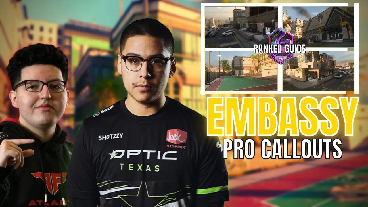 EMBASSY PRO CALLOUTS & ROTATIONS - MW2 RANKED PLAY GUIDE