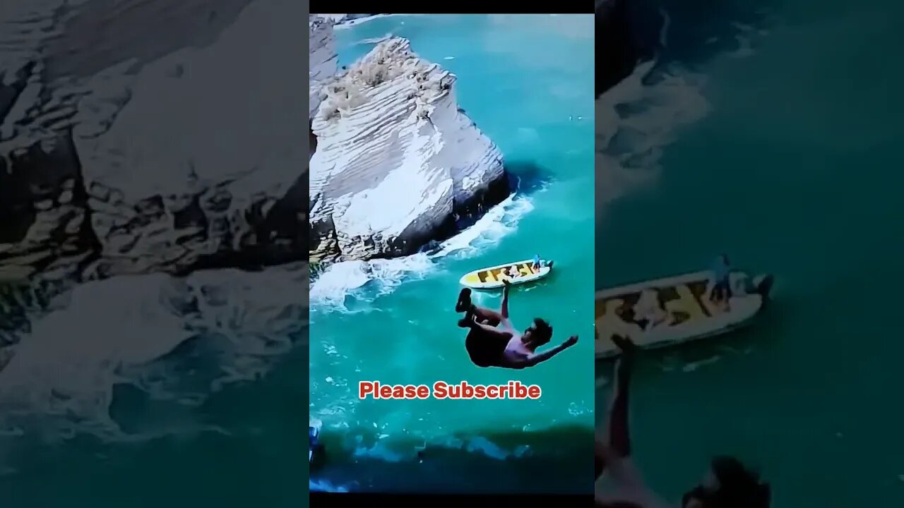 Insane Rock Diving! Red Bull rocks