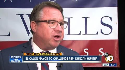 El Cajon mayor to challenge Duncan Hunter
