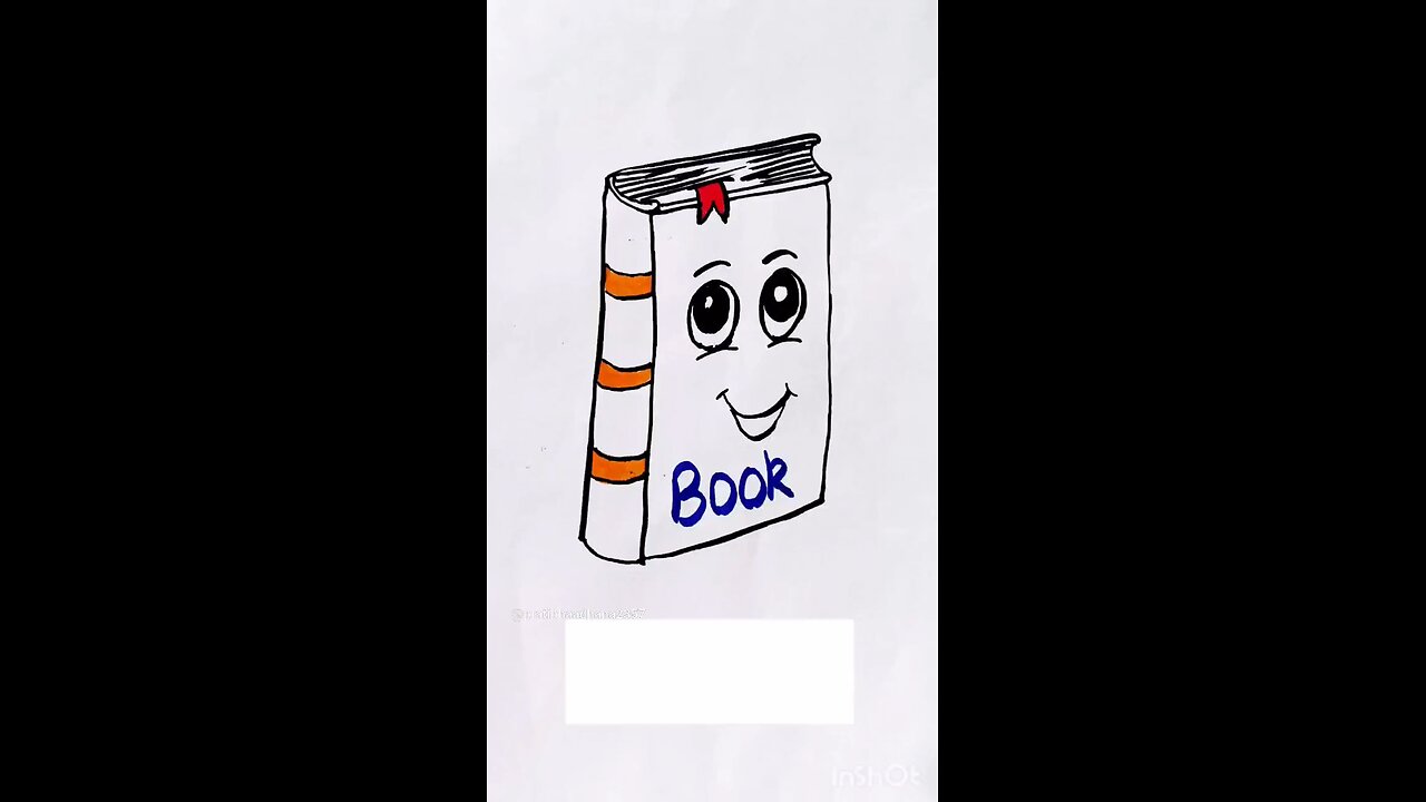 how to draw book, cute Drawing