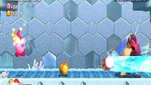 Kirby's Return To Dreamland Walkthrough Part 8: Cute-Yet-Frosty
