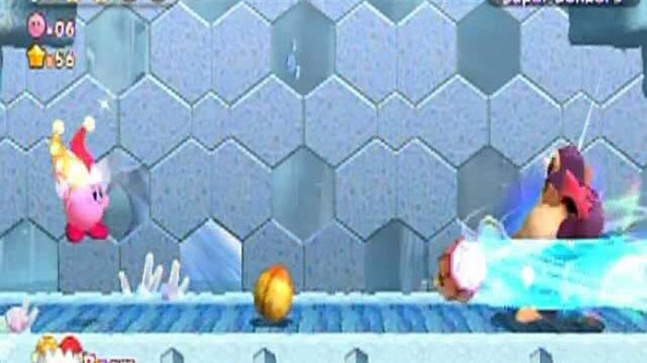 Kirby's Return To Dreamland Walkthrough Part 8: Cute-Yet-Frosty