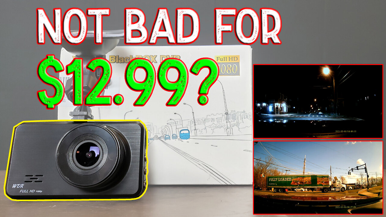 CHEAPEST Dash Cam on Amazon!