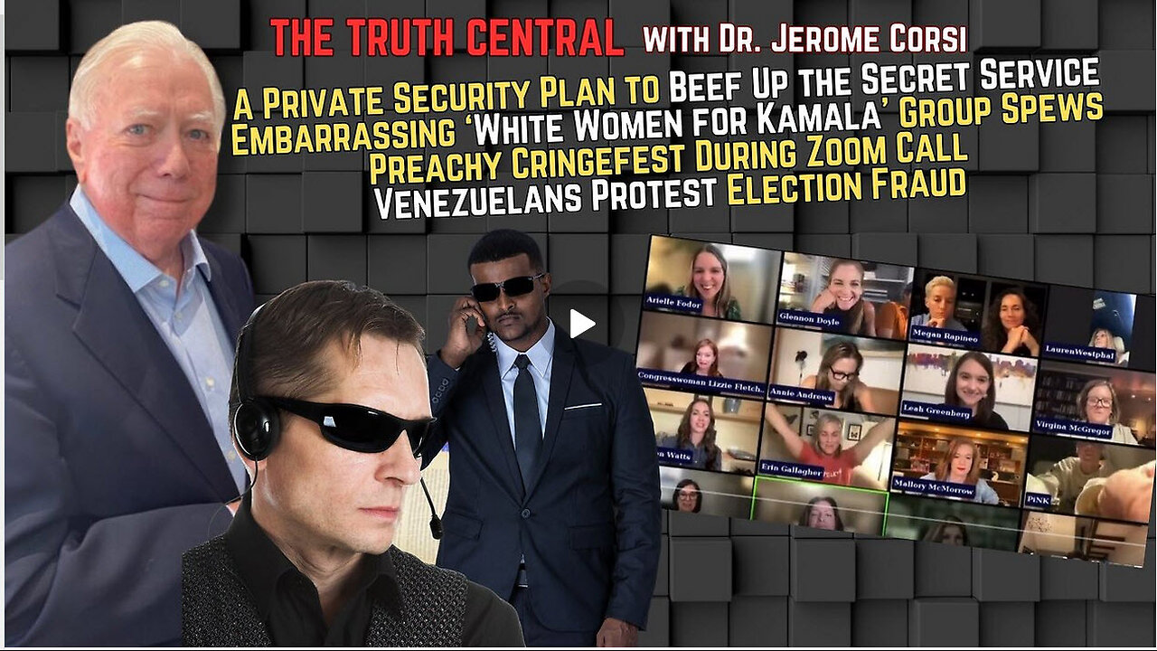 Pro-Kamala Influencers' Embarrassing Zoom Video; Thoughts on a Plan to Bolster Secret Service