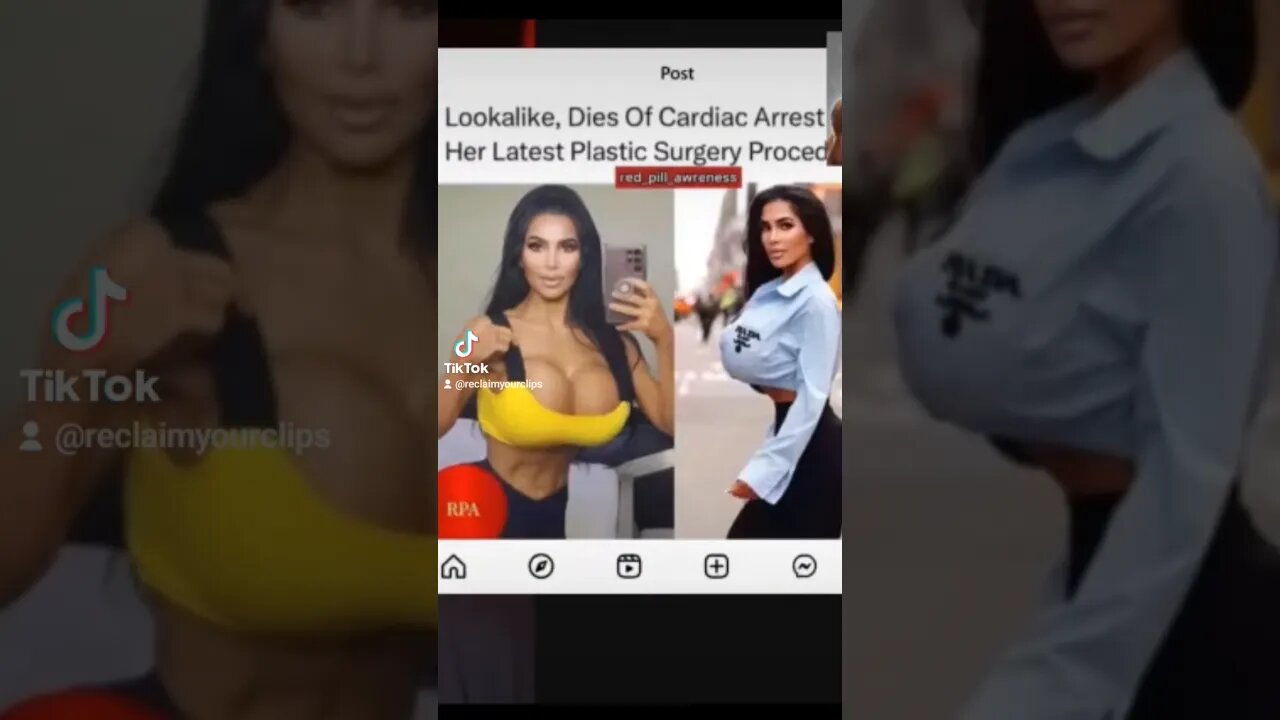 Women Do Anything to Alter their Bodies Just To Look Good Even If it Will Harm Them