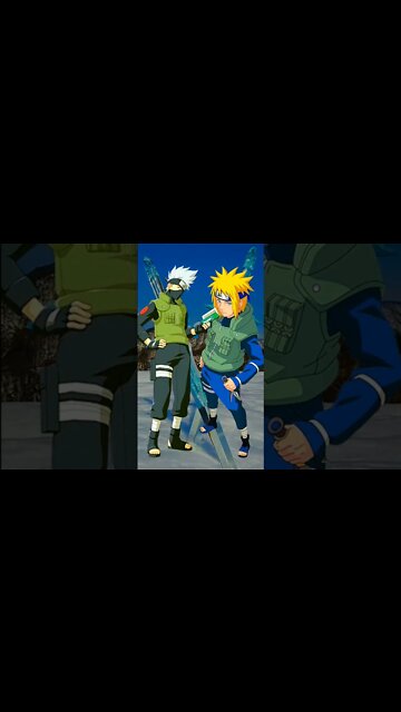 Minato Lawan Kakashi - Siapa paling kuat.#shorts