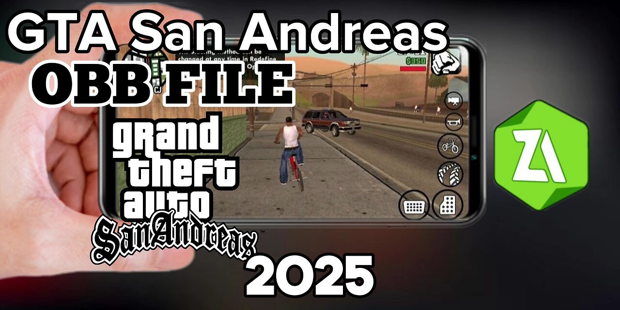 How To Extract and Setup GTA SA OBB File on Android Using Zarchiver (2025)