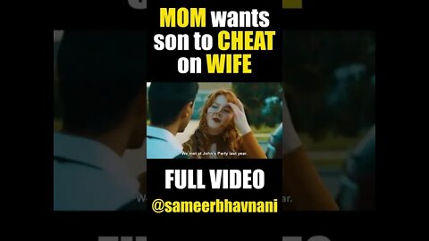 PSYCHO Mother In Law Has SON Cheat on HIS WIFE! #shorts #sameerbhavnani #ytshort