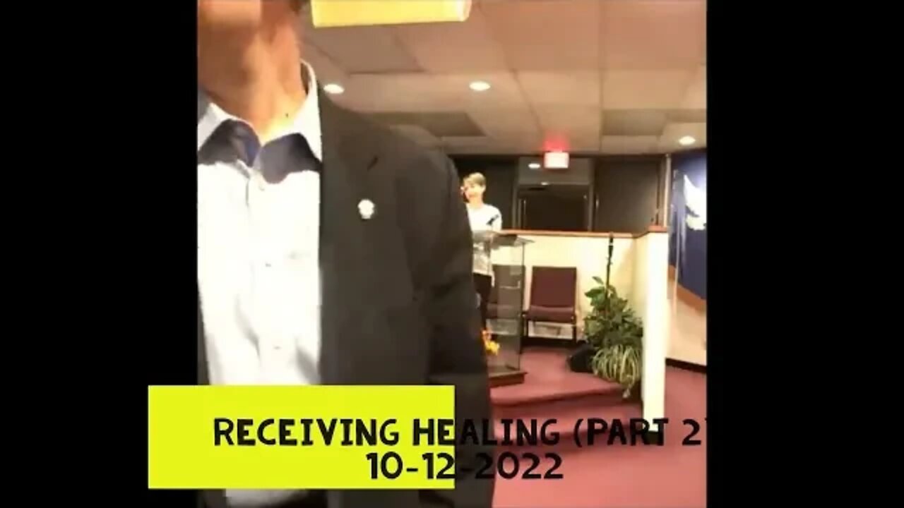 Receiving Healing (Part 2)