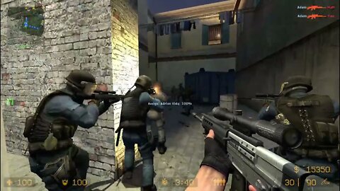 Counter Strike Source Havana Bots #3 Just Only Sniper Rifles