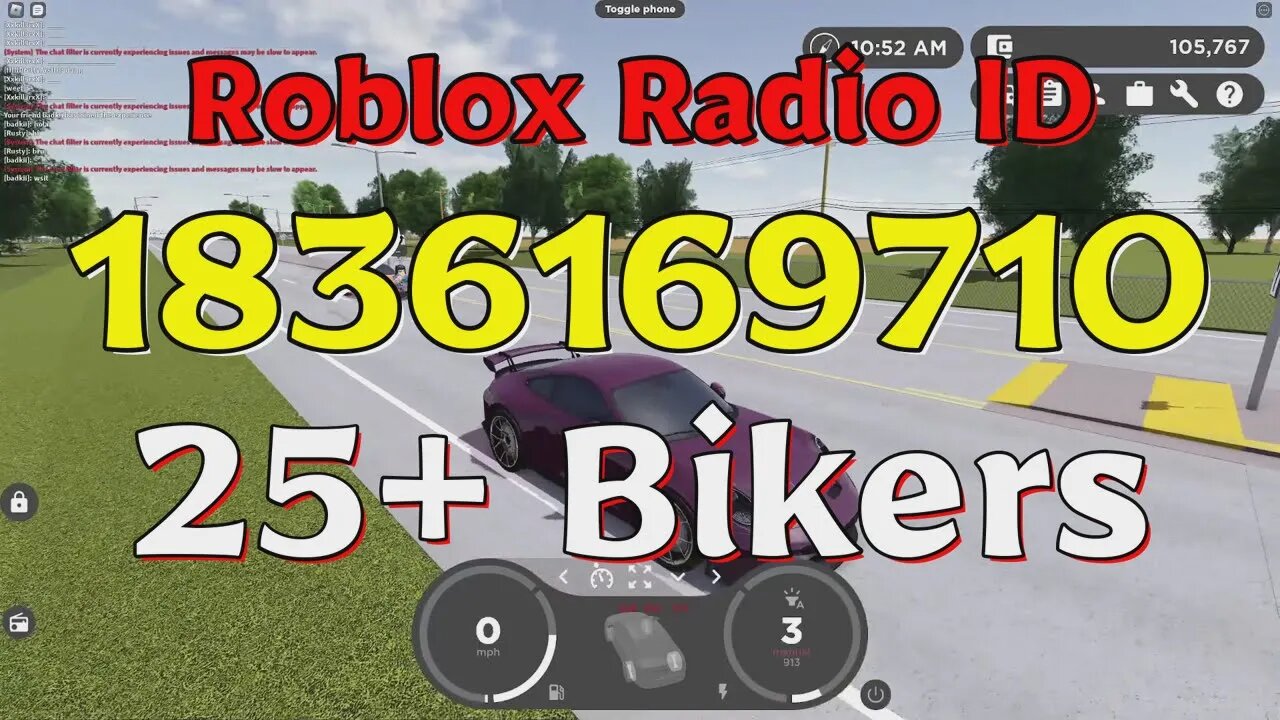 Bikers Roblox Radio Codes/IDs