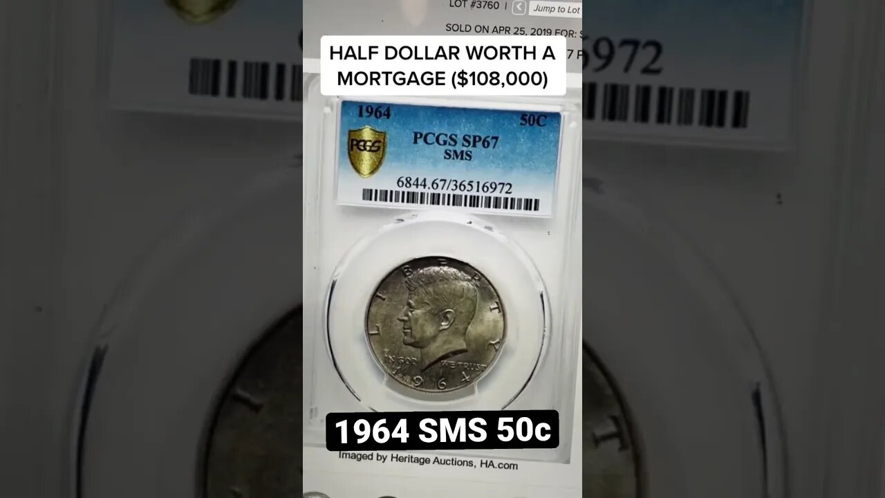 HALF DOLLAR WORTH A MORTGAGE ($108,000)