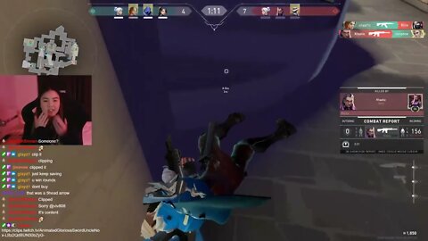 almost dies from fear