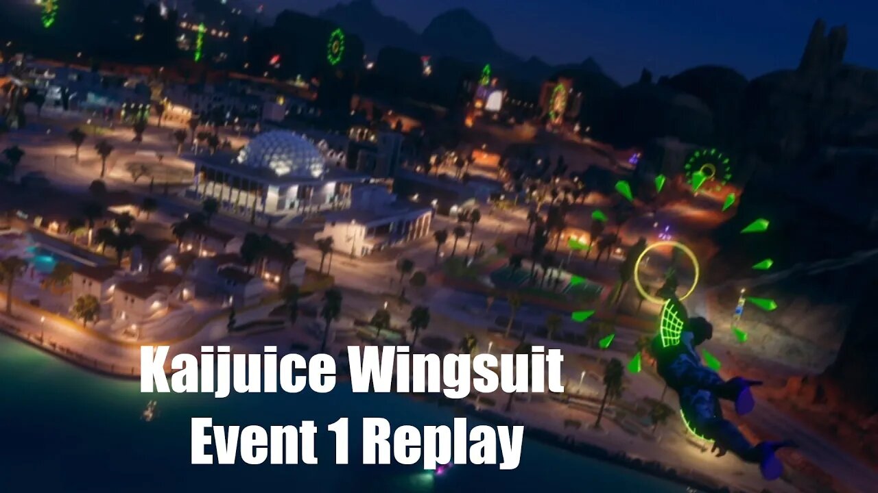 SAINTS ROW Kaijuice Wingsuit Event 1 Replay