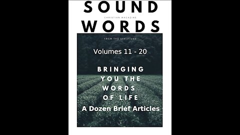 Sound Words, A Dozen Brief Articles