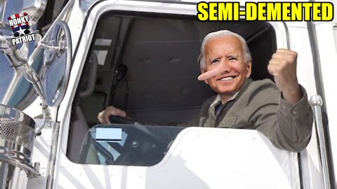 Joe Biden Lies to Truck Manufacturer, Falsely Claims He “Used to Drive an 18 Wheeler”