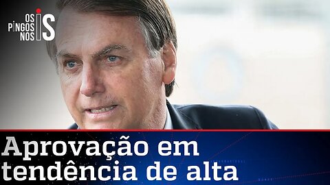 Aprovação de Bolsonaro volta a subir
