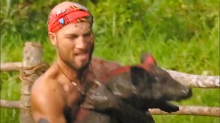 Pig Pen (2 of 2) Reward Challenge | Survivor: Vanuatu | S09E06: Hog Tied