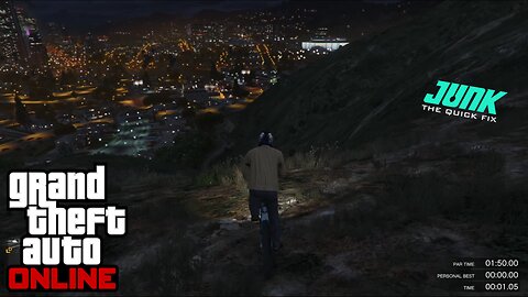GTA Online Junk Energy Time Trials Mirror Park Attempt 3