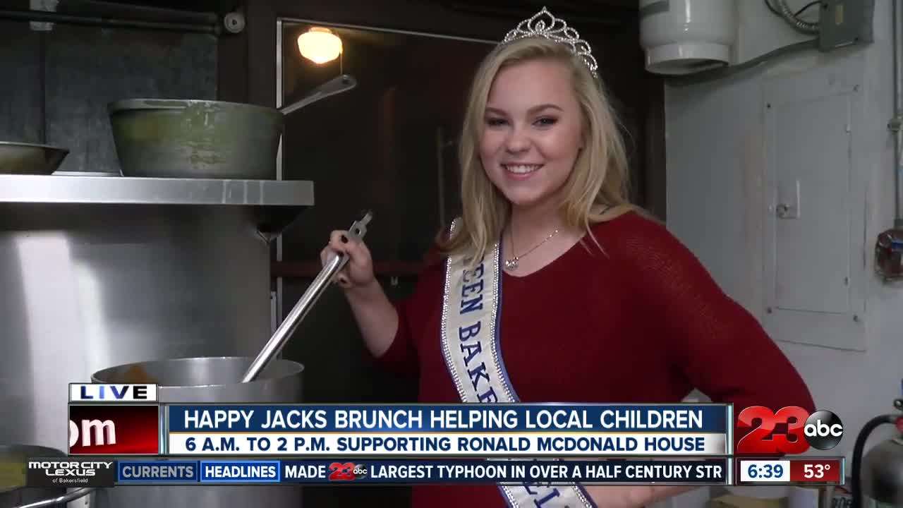Happy Jacks serving up brunch supporting the Ronald McDonald House