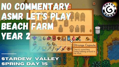 Stardew Valley No Commentary - Family Friendly Lets Play - Year 2 - Spring Day 15