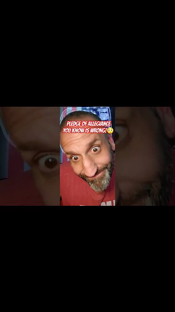 YOU THINK YOU KNOW THE PLEDGE OF ALLEGIANCE BUT YOU DON'T!😳🤔 #shorts #viral #new #video