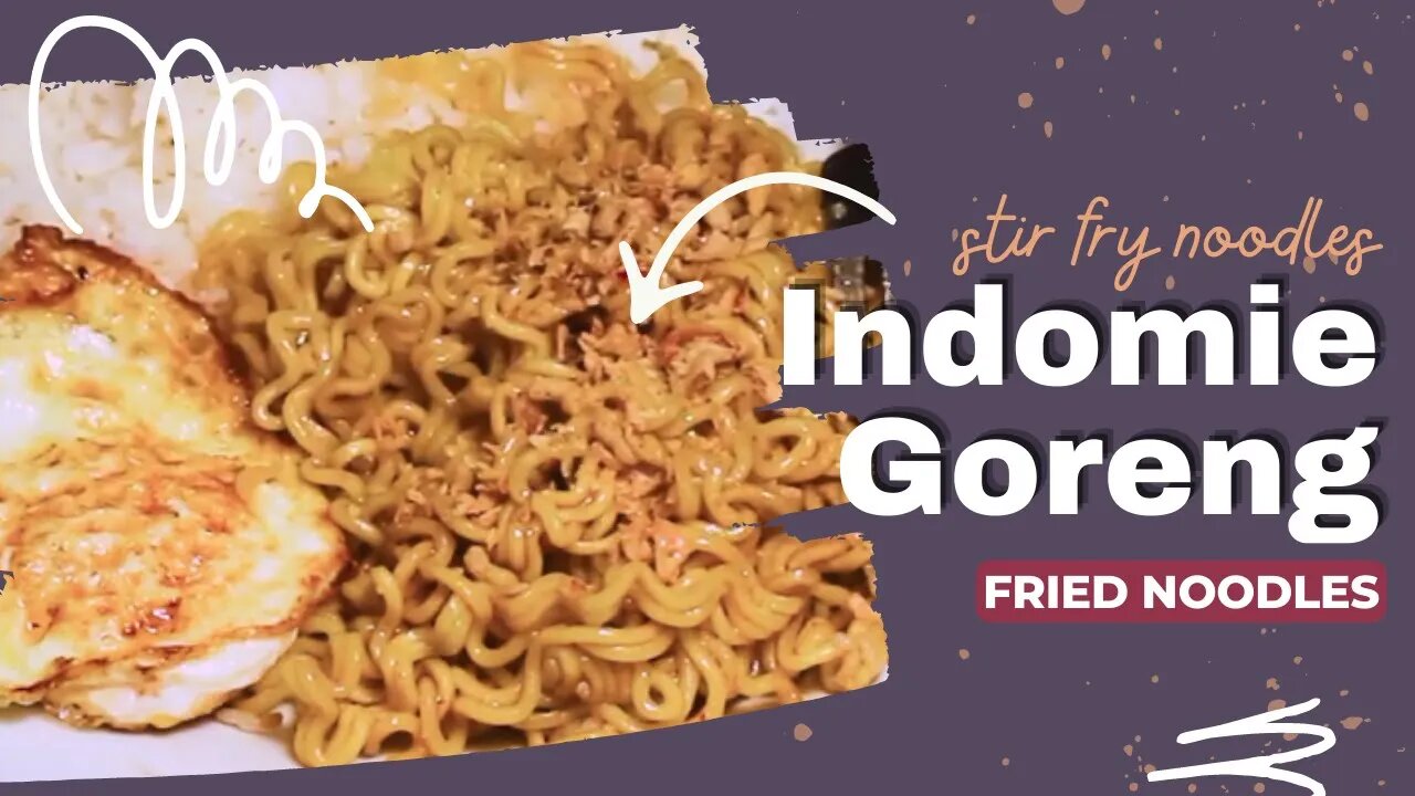 ASMR Indomie Goreng | ASMR Indonesia #asmr #youtube #indomie