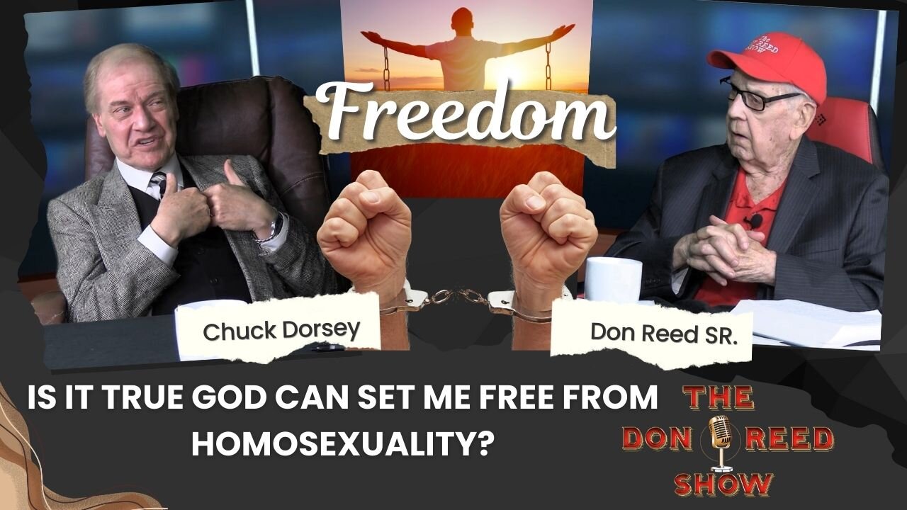 IS IT TRUE GOD CAN SET ME FREE FROM HOMOSEXUALITY?