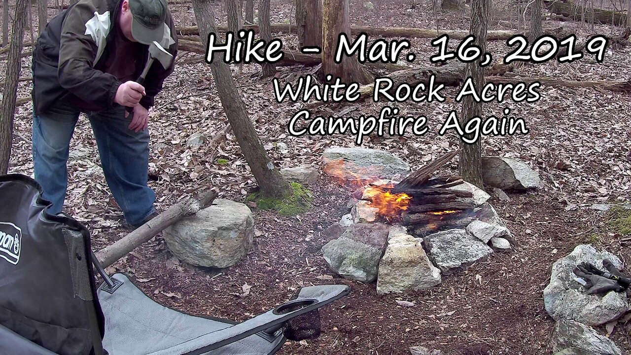 Hike - Mar 16, 2019 - White Rock Acres Campfire Again