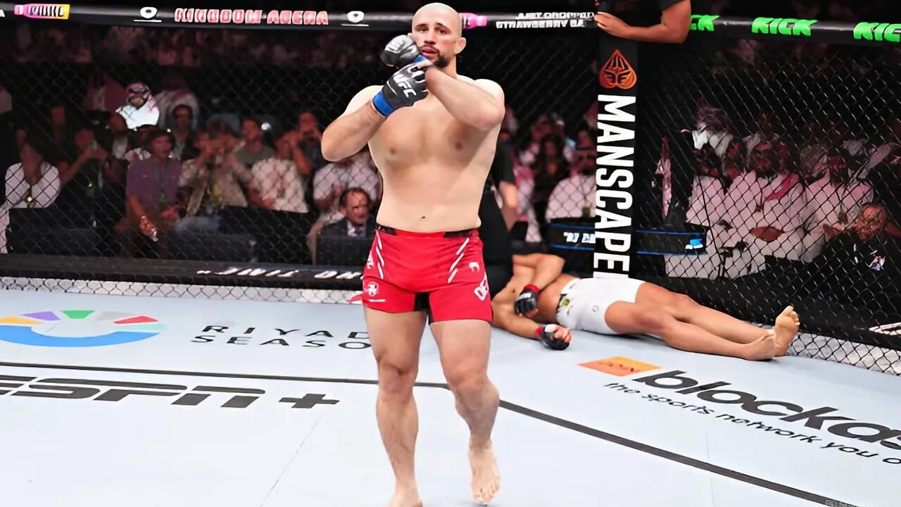 UFC Johnny Walker vs. Volkan Oezdemir Full Fight - MMA Fighter