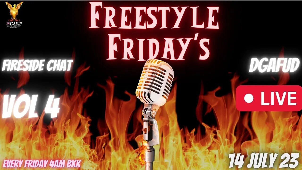 Drip Network Freestyle DGAFUD Friday Live discussion on all things #dripnetwork