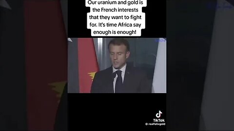 Enough Is Enough #Africa #Gold #Uranium! #African #Politics #France #USA