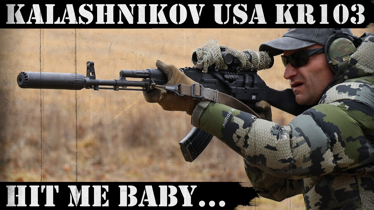 Kalashnikov USA KR103 - Hit me baby one more time!