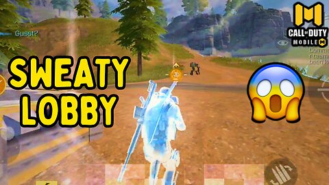 SWEATIEST Indian Lobby EVER 😱 | Call Of Duty Mobile