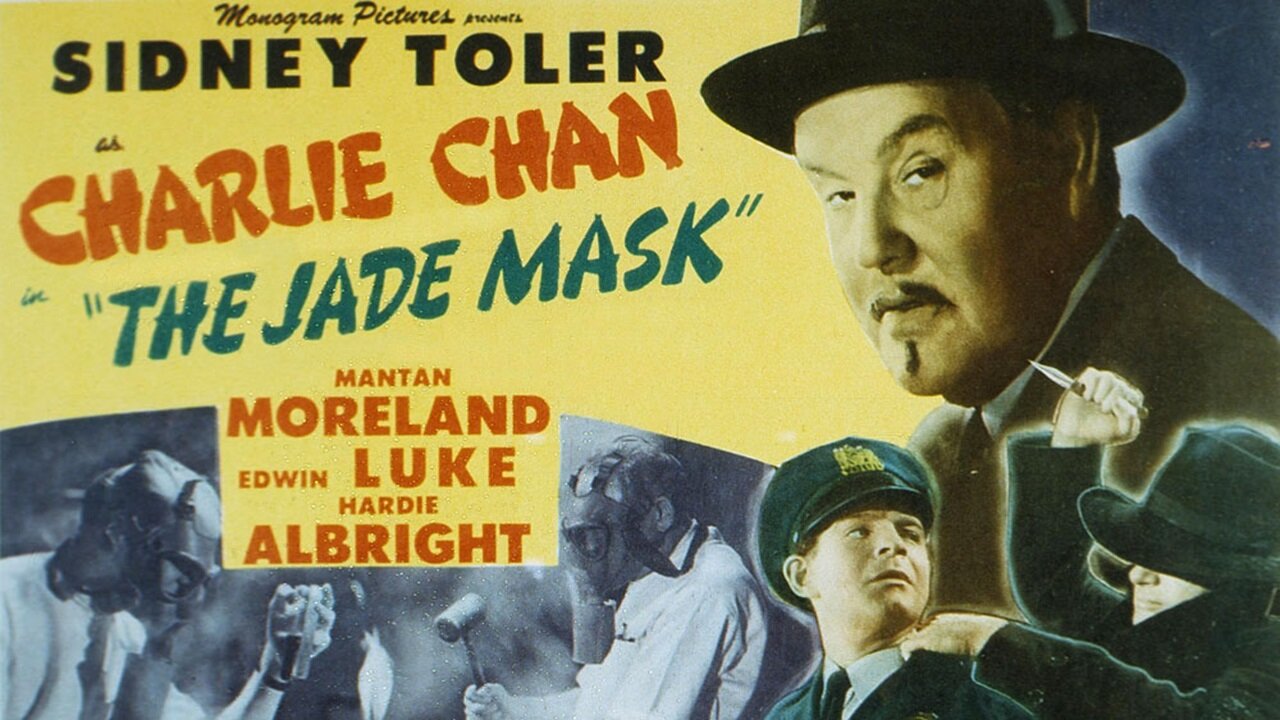 Charlie Chan The Jade Mask (1945) Sidney Toler, Mantan Moreland, Edwin Luke