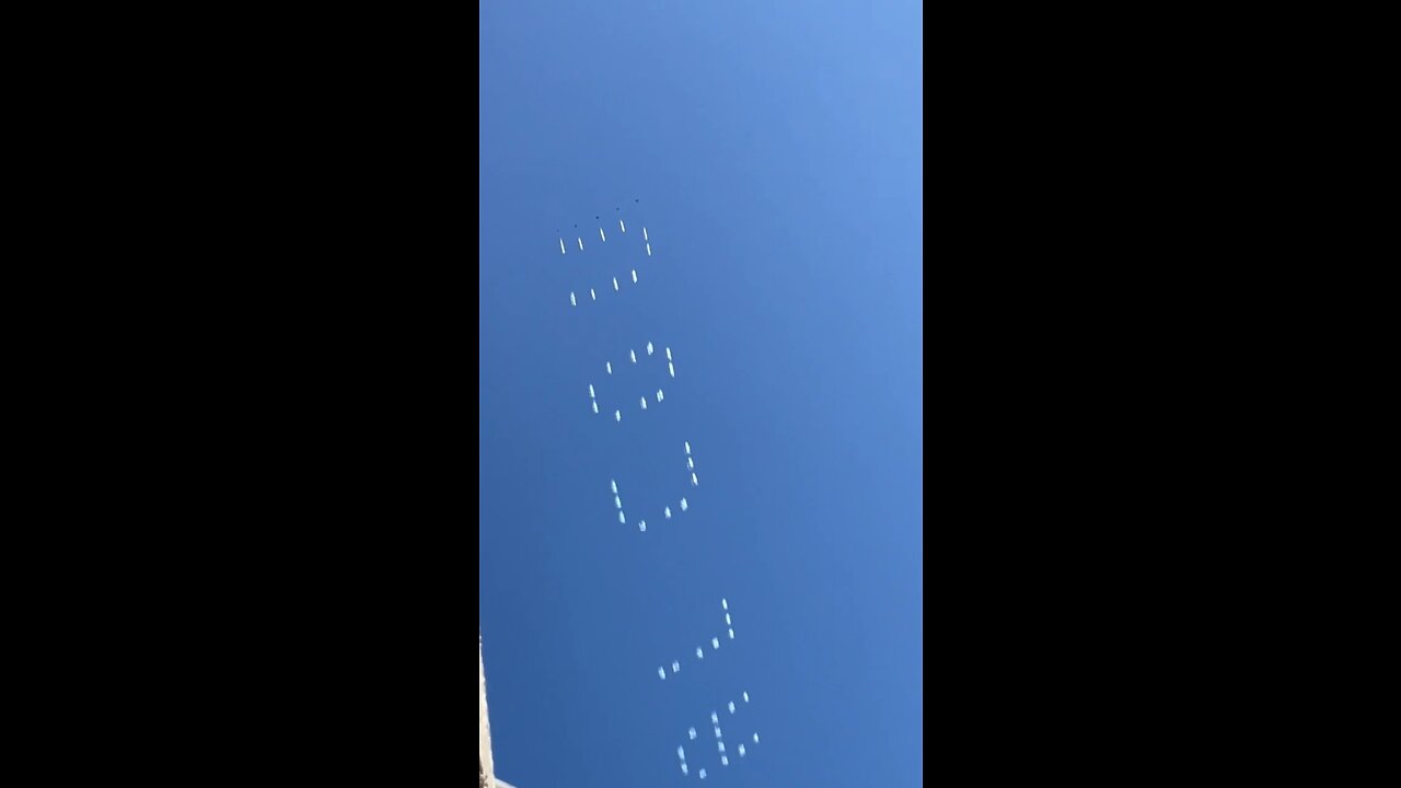 Planes wrote in the sky - "THE FINAL COUNTDOWN" - 15-05-2022 Hamburg - Germany