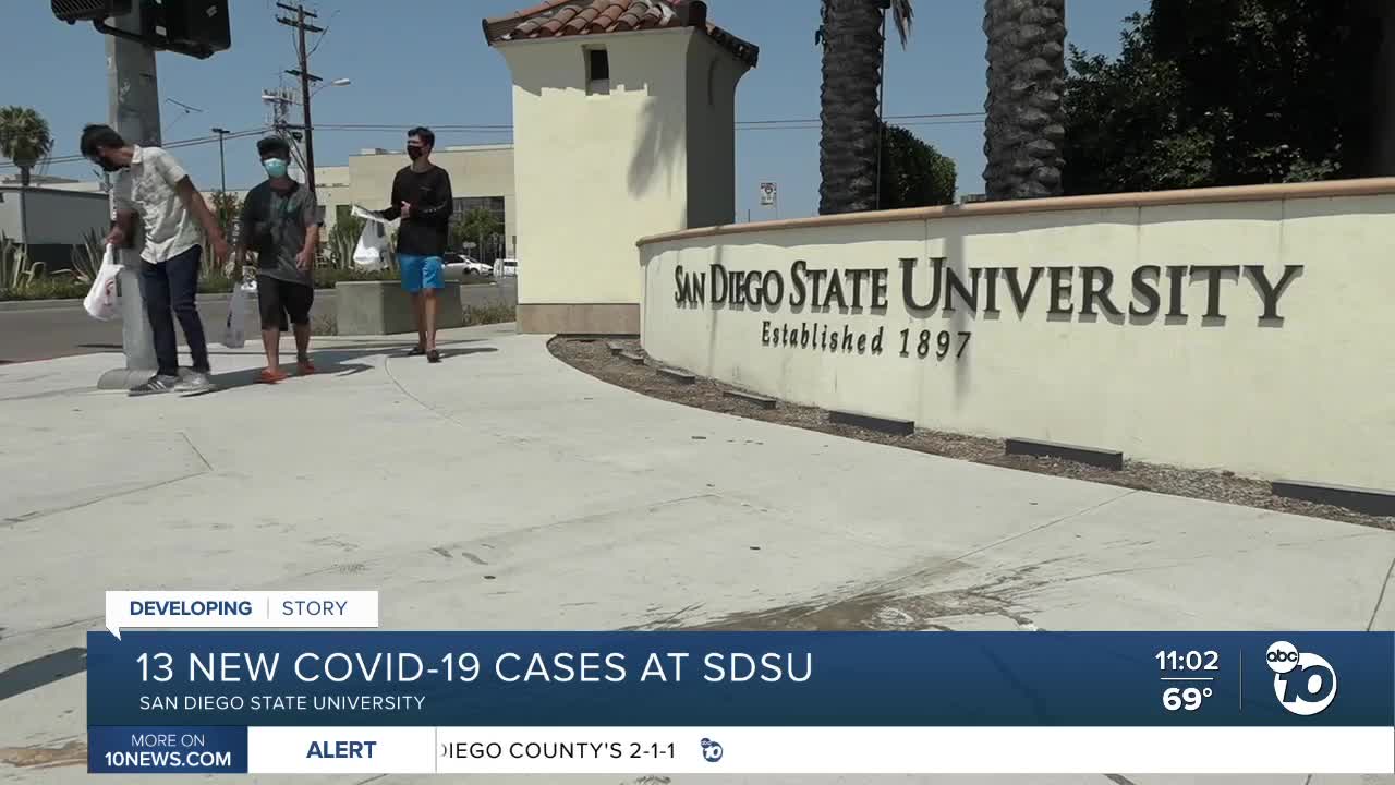 SDSU reports more new COVID-19 cases
