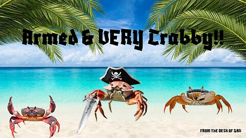 Dinner Time Giggles: The Epic Tale of a Knife-Wielding Crab