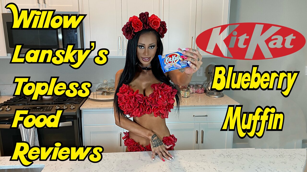 Willow Lansky's Topless Food Reviews Kit Kat Blueberry Muffin