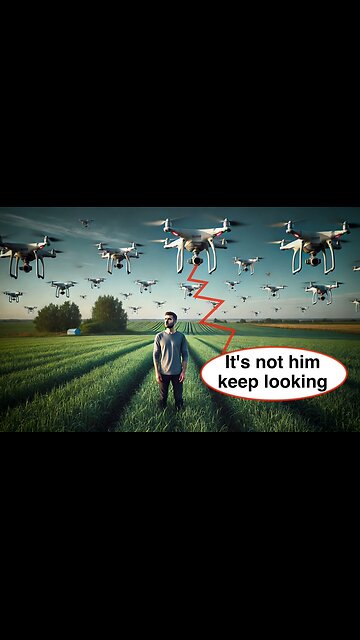 CHINA's SWARM DRONES