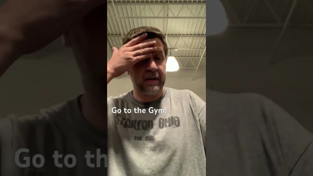 Go to the gym. Compete with yourself to be better! #gym #streamer #rumble #hardwork