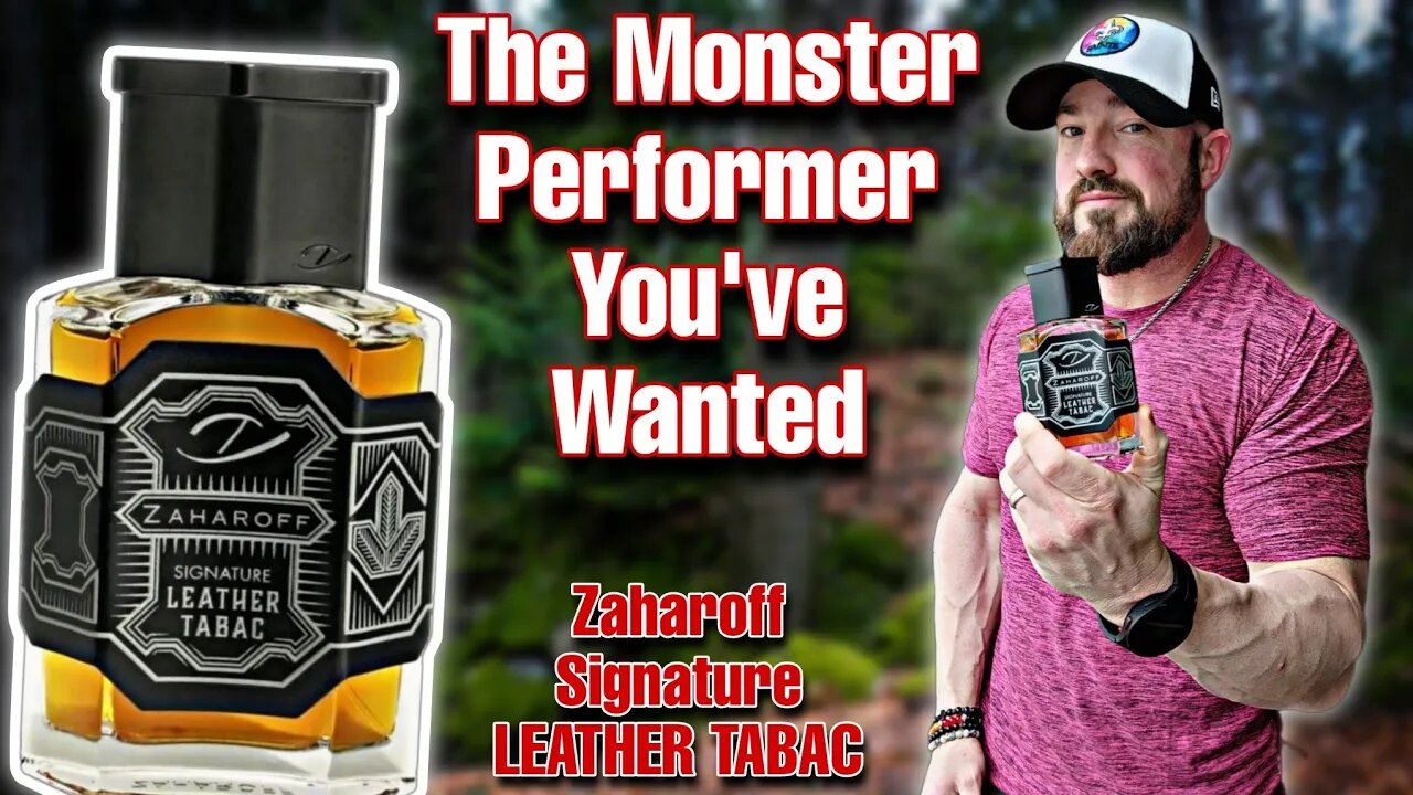 NEW Nuclear Beast Fragrance! | Zaharoff Signature LEATHER TABAC Review (2023)