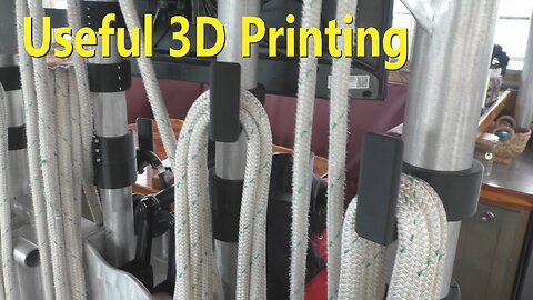 QIDI 3D Printer at home on Sailing Vessel Seeker