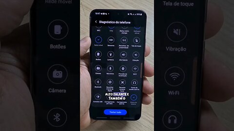 Aprenda a fazer um diagnóstico completo no seu smartphone Samsung Galaxy. #smartphone #galaxys22