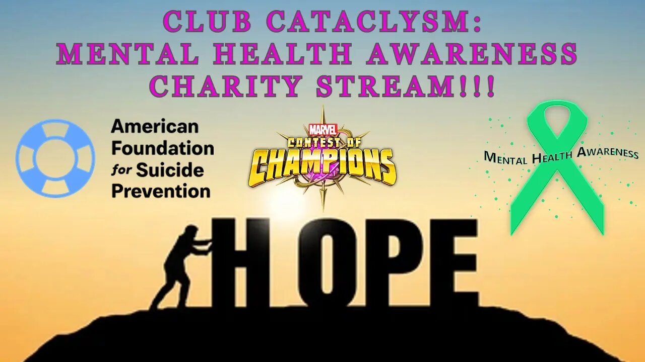 Mental Health Awareness Charity Stream Live!!! #mcoc #endthestigma #mentalhealth