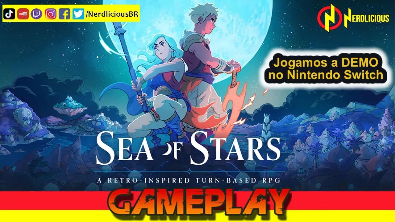 🎮 GAMEPLAY! Jogamos a demo de SEA OF STARS no Nintendo Switch. Será que é o jogo é bom? Confira!